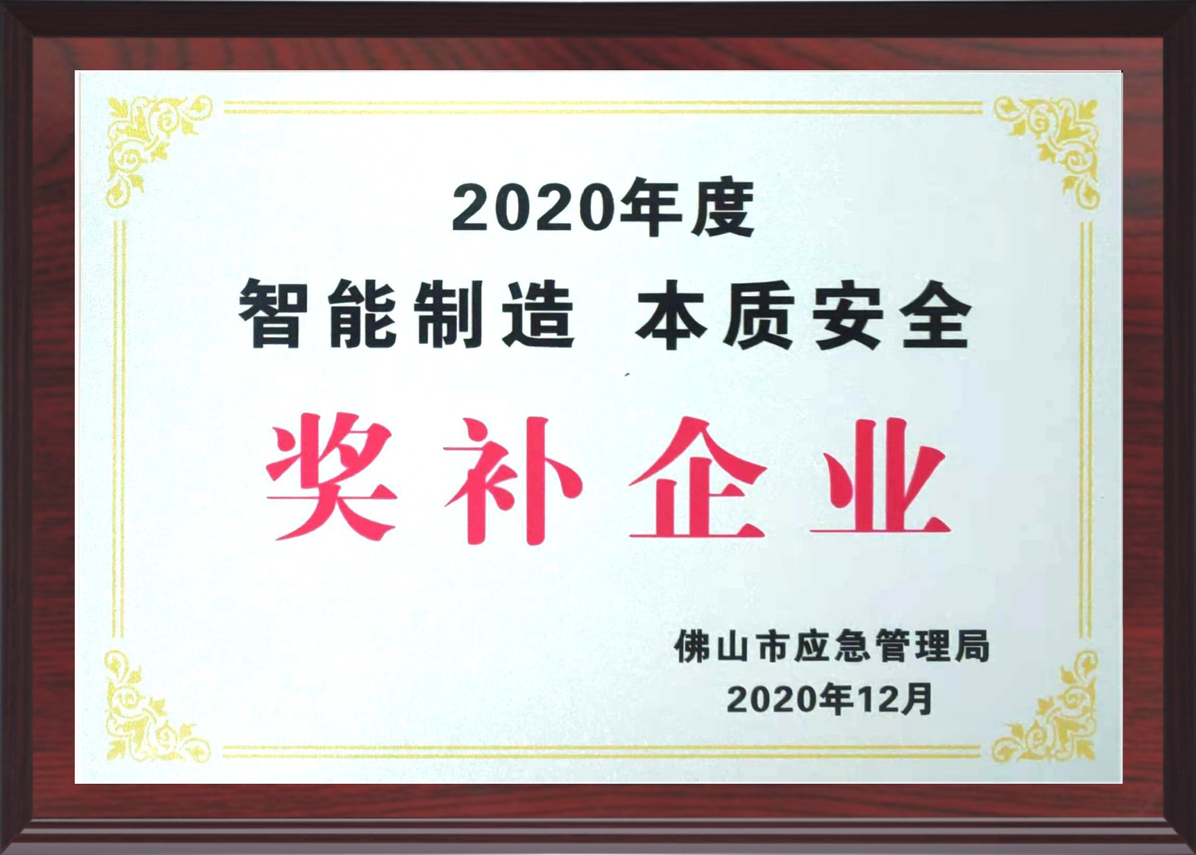 2020 Award supplement enterprise