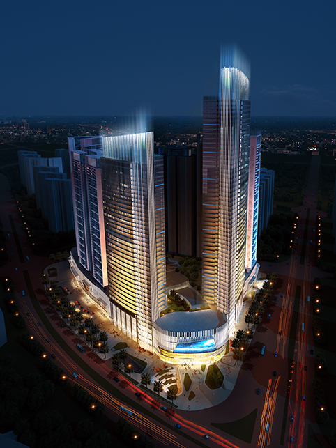 The West tower of Foshan Dongping Square Project