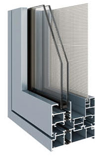 108ZK系列窄框隔热窗纱一体平开窗