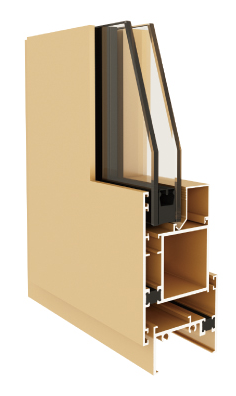 50J系列隔热外平开门